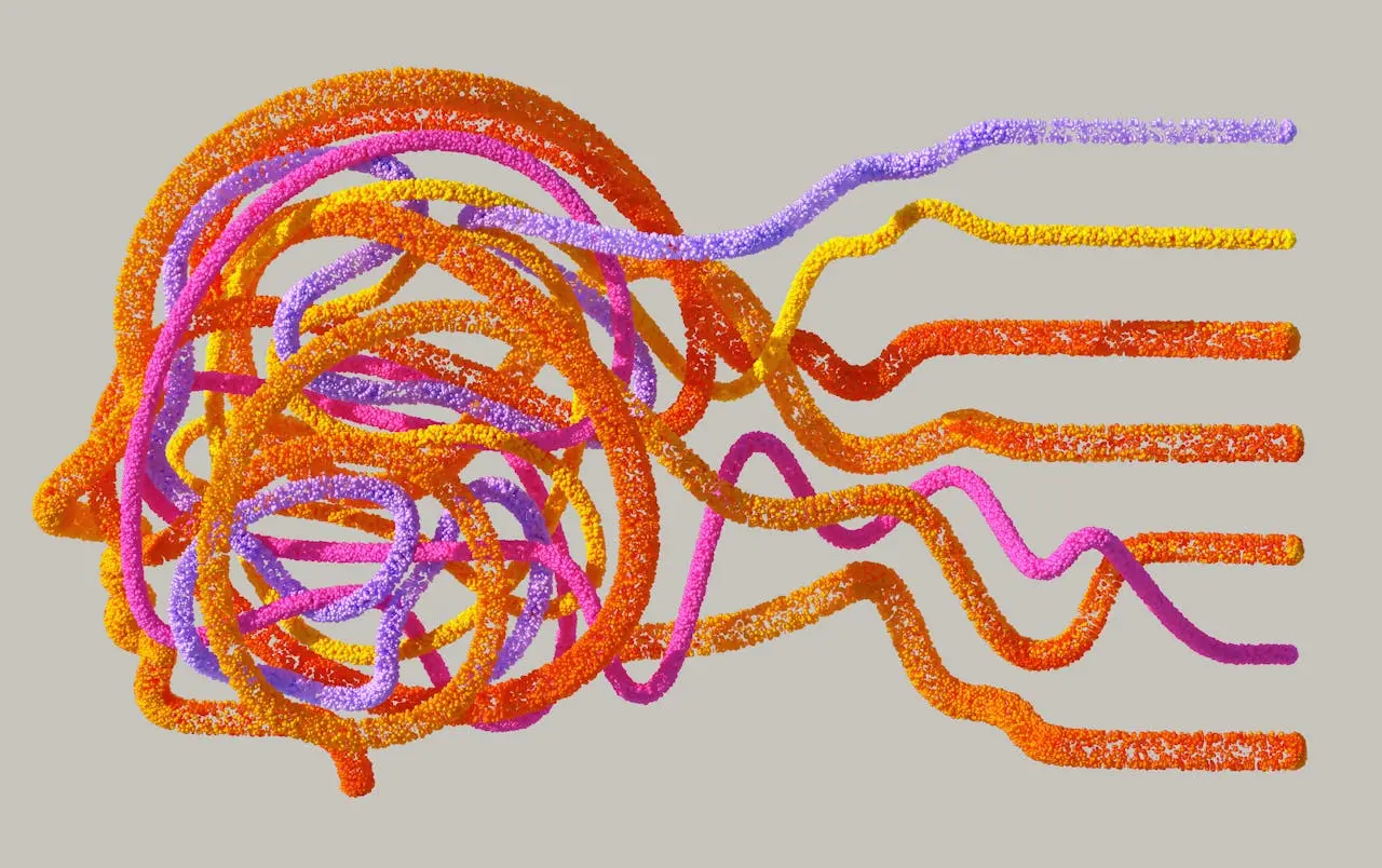 Cerveau emmêlé qui finit par se démêler.